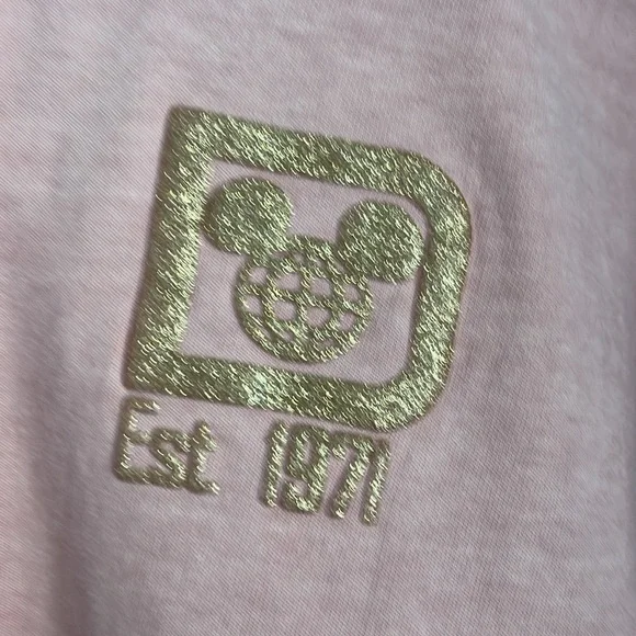 Disney World Dusty Pink Spirit Jersey, NWOT - Picture 6 of 8